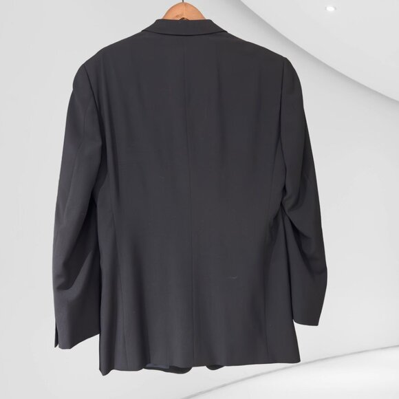 Giorgio Armani Suit Mens US 44 R Dark Blue Virgin Wool 100%, 2 Piece - Picture 8 of 17